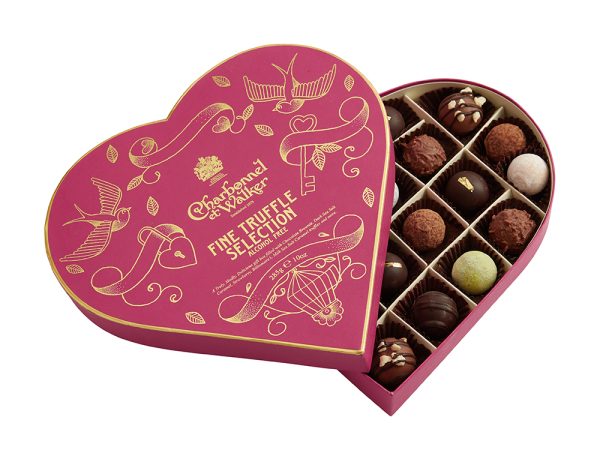 Pink Marc de Champagne Chocolate Truffles 135g - Charbonnel et Walker ...