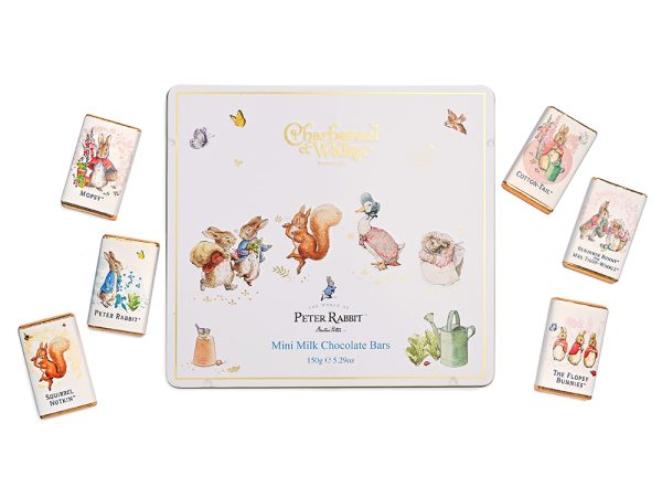 Peter Rabbit Favourites Tin – Mini Milk Chocolate Bars
