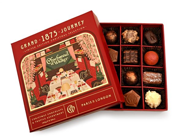 Grand 1875  Christmas Chocolate & Truffle Assortment - 16 pieces