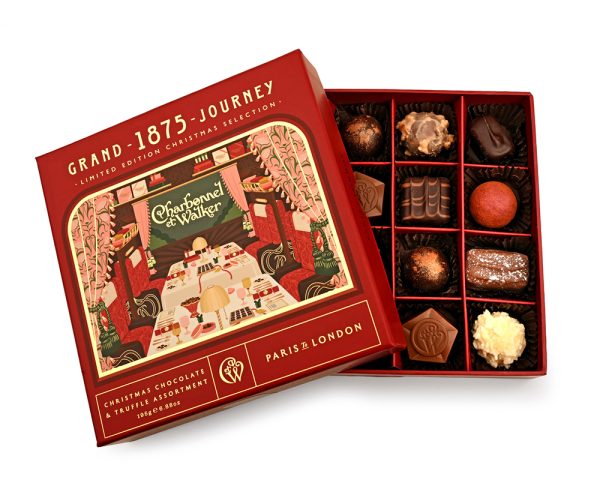 Grand 1875  Christmas Chocolate & Truffle Assortment - 16 pieces