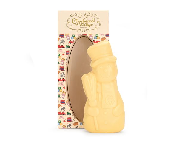 White Chocolate Novelty Snowman - Image 2