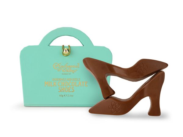 Green Handbag and Milk Chocolate Heels